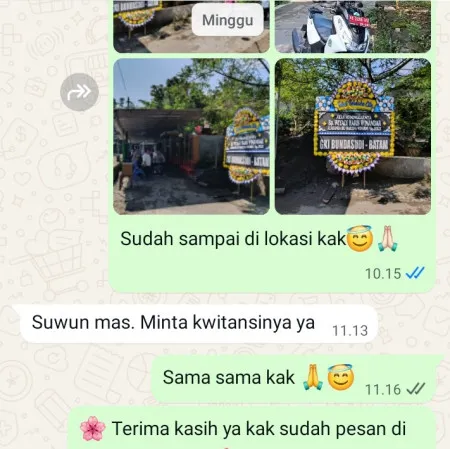 Pengiriman Papan Bunga Duka Blok M