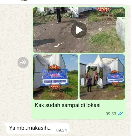 Pengiriman Karangan Bunga Blok M