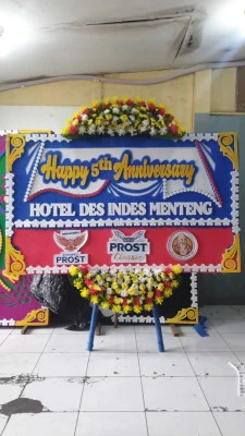 Papan Bunga di Blok M